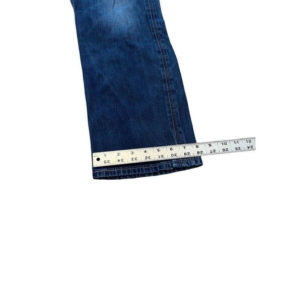 Levi's 514 Straight Denim Jeans Men's Size 32 X 30 Dark Wash - Cool Pockets - Picture 10 of 11